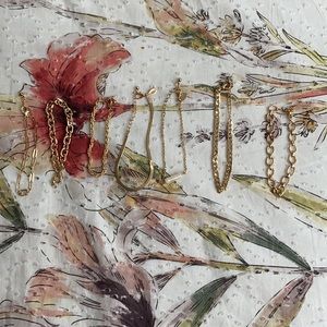 7 gold bracelets from Express/H&M